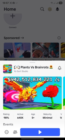 Plants vs Brainrots